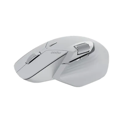 Rapoo Miš MT760L Rechargeable Wireless Bluetooth Grey, R-12528, Bijeli