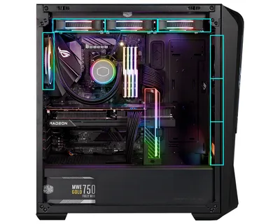 COOLER MASTER kućište za igranje MasterBox 500 sa prozirnom stranicom (MB500-KGNN-S00)
