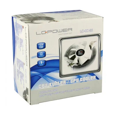 LC POWER CPU hladnjak univerzalni Cosmo LC-CC85 sivi