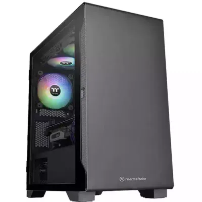 Thermaltake Gaming Case S100 TG Crna