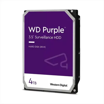 WESTERN DIGITAL HDD hard disk 3.5" 4TB VD PURPLE liPover
