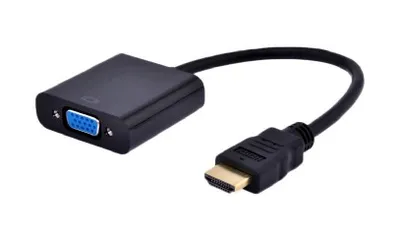 Gembird adapter za video kablove 0,15 m Crna
