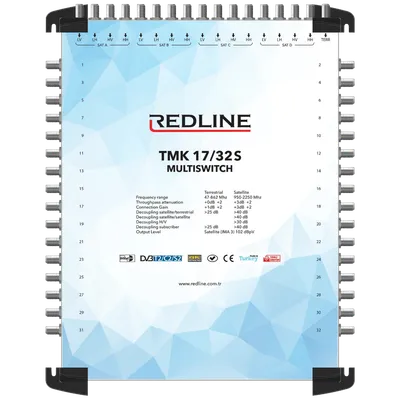 REDLINE Multiswitch 4 satelita na 32 utičnice