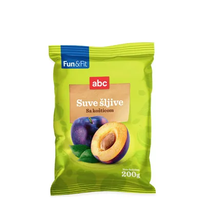 ABC Suve šljive sa košticama 200 g