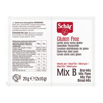 SCHÄR Suhi kvasac bez glutena 2x10 g