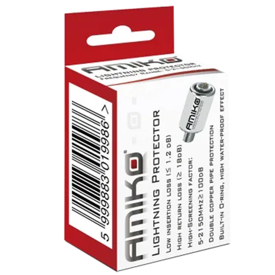 Amiko Zaštita od grmljavine - LIGHTNING PROTECTOR, Bijela