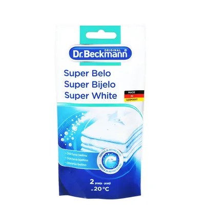 Dr.Beckmann Sredstvo za održavanje bjeline rublja Super white 80g