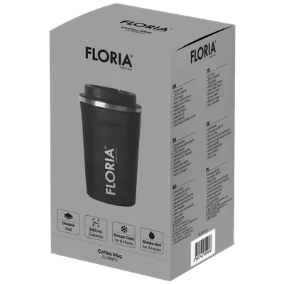 Floria Termos boca, 510 ml, siva - ZLN9970, Siva