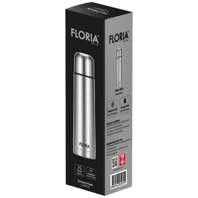 Floria Termos boca, 750 ml - ZLN0729, Srebrna boja