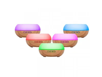 HOME AD300 Stona ultrazvučna aroma lampa, drvo-bijela