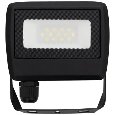 Home Reflektor, LED, 10 W, 800 lm, IP65 - FLL 10, Crni
