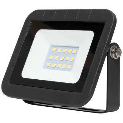 Home Reflektor, LED, 10 W - FL 10 SMD, Crni