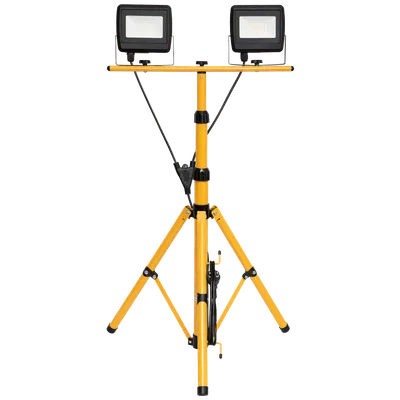 Home Reflektor sa stalkom, LED, 2 x 30 W, 4000 lm, IP65 - FLL STAND 2/30, Crni