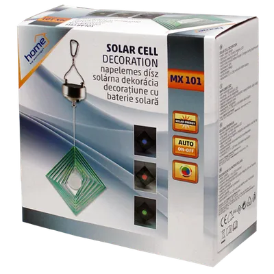 Home Solarna vrtna rasvjeta, viseći ukras, 250 mAh - MX 101, Bijela