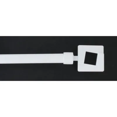 LUANCE Set zavjesa, Izvlačne, O16-19, 120-210 cm, Studio - Bijela