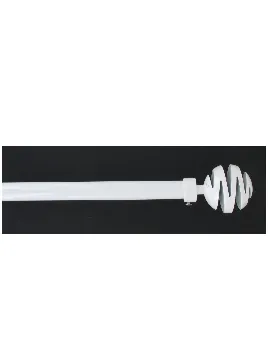 LUANCE Set zavjesa, Izvlačne, O16-19, 210-380 cm, Villalouise-Bijeli Mraz