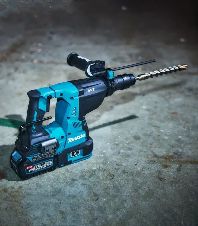 Makita Akumulatorska Bušilica-Čekić 40V, 28mm Hr002Gm201