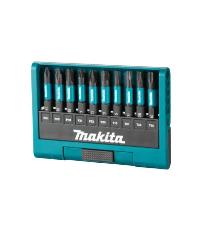 Makita Set bitova impact BLACK 10 kom. E12011
