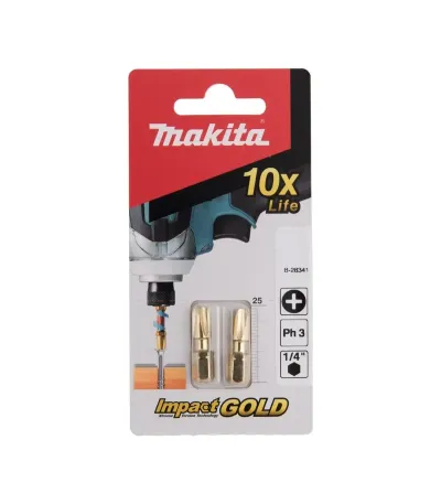 Makita Set bitova PH3 25mm, 2 kom B-28341