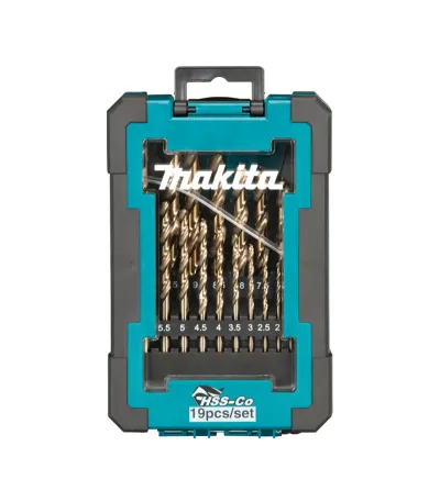 Makita Set burgija za metal HSS-Co od 19 kom D-67561