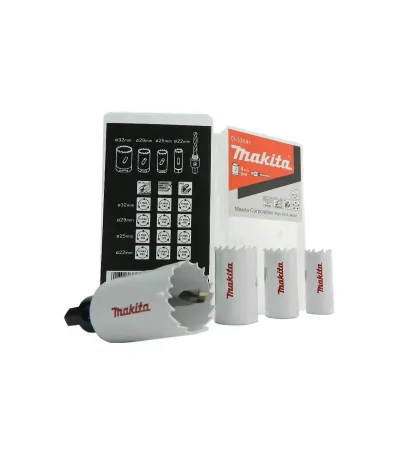 Makita Set kruna kronera sa adapterom Bi-Metal D-33641