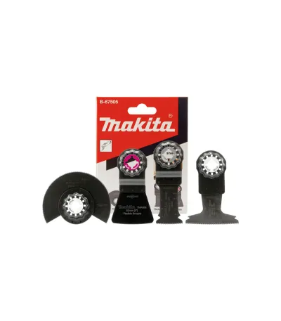 Makita Set Pribora za Multifunkcijski Alat 4-Djelni B-67505 Komplet za Podove za Dtm50, Dtm51, Dtm52, Tm30D, Tm3000C, Tm3010C, M9800