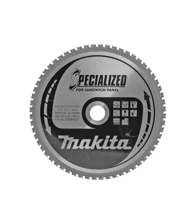 Makita TCT Specialized list kružne pile za sendvič panele 270 mm, 270x30x2,0 mm 60Z B-33598