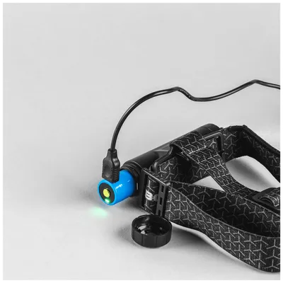 Nebo Naglavna svjetiljka, 1500 lm, 2200 mAh, IPX4 - NEB-HLP-0008-G, Siva