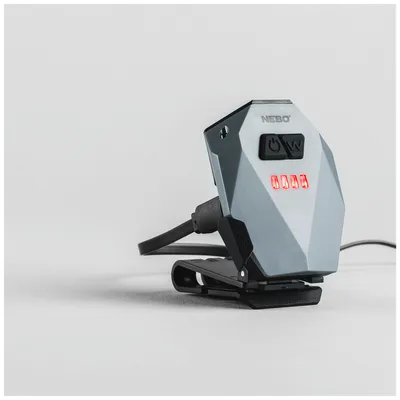 Nebo Naglavna svjetiljka, 50 lm, 500 mAh, IPX5 - NEB-HLP-0004-G, Siva