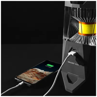 Nebo Ručna svjetiljka, LED, 1000 lm, 2600 mAh, IPX4 - NEB-LTN-0004-G, Siva