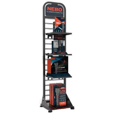Nebo Stalak, NEBO, 300 x 1710 x 380 mm - FSDU2, Sivi