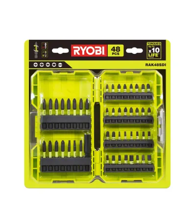 Ryobi 48 dijelni set IMPACT bitova i burgija RAK48SDI