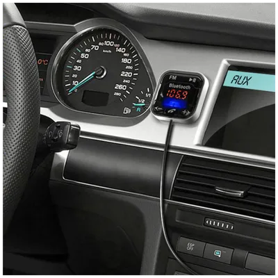 SAL FM modulator 5in1, BT handfree, 12V/24V, 2.1A punjač - FMBT 94, Crni