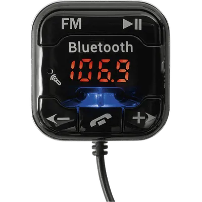 SAL FM modulator 5in1, BT handsfree, 12V/24V, 2.1A punjač - FMBT 14, Crni