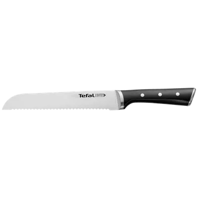 Tefal Nož za kruh, 20 cm, Ingenio Ice Force - K23204, Crni