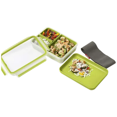 Tefal Plastična posuda za hranu, 1.2 lit., MasterSeal to GO - K3100212, zelena