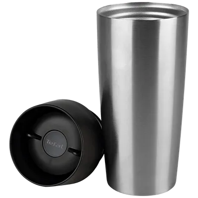 Tefal Termos boca, 360 ml., Travel Mug Inox - K3080114, Siva