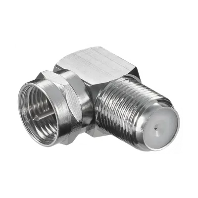 ZED electronic F-Konektor kutni, pakiranje 50 komada - FKK/50, Srebrni
