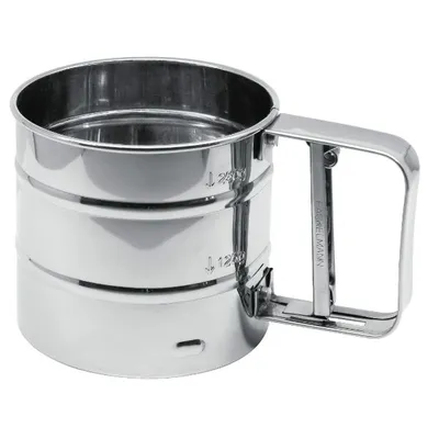 ZENKER Posipač šecera metalni srebrni