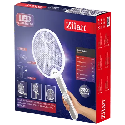 Zilan Električna zamka za insekte (komarce, muhe i sl.) - ZLN7088, Bijela