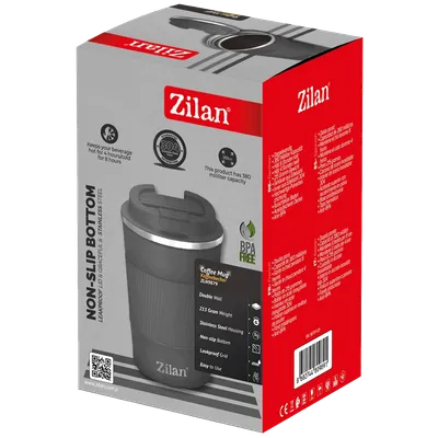 Zilan Termos boca ZLN9879 380 ml, Siva