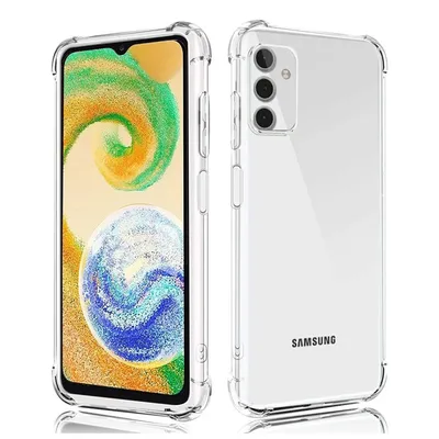 4Protect Silikonska maska za Samsung A04S, Providna