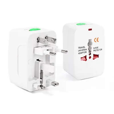 Adapter Univerzalni za struju UK/EU/USA, Bijeli