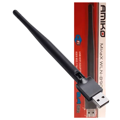 Amiko Wi-Fi mrežna kartica, USB, 2.4 GHz, 150 Mbps - WLN-890