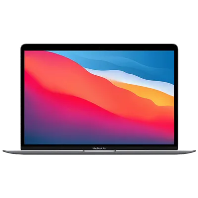 Apple Laptop 13,3", M1 chipset CPU 2.9 GHz,8GB DDR, SSD 256 GB - MacBook Air; MGN63T/A, Sivi