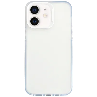 Apple Maska za iPhone 12, 2u1, Transparent - Frosted TPU Phone Case iPhone 12