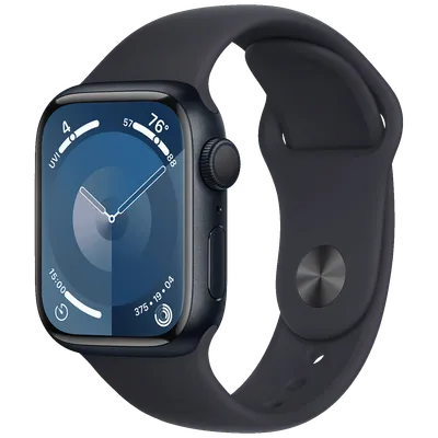 Apple SAT pametni, 1.69" LTPO OLED zaslon, vodootporan BT, WiFi - Watch Series 9 GPS 41mm, Crni