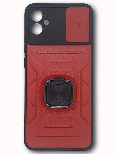 Armor Slide Maska za Samsung A04E, Crvena