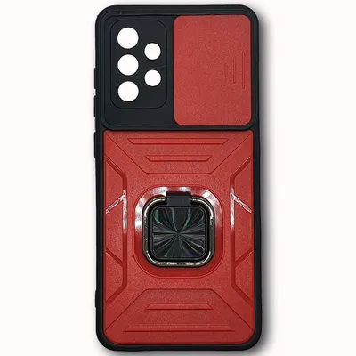 Armor slide Maska za Samsung a52, Crvena