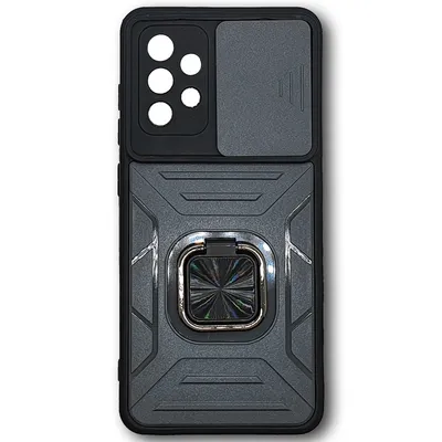 Armor slide Maska za Samsung a52, Siva